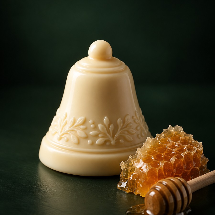 Honey Light, white chocolate praline with honey